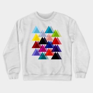 Double triangles Crewneck Sweatshirt